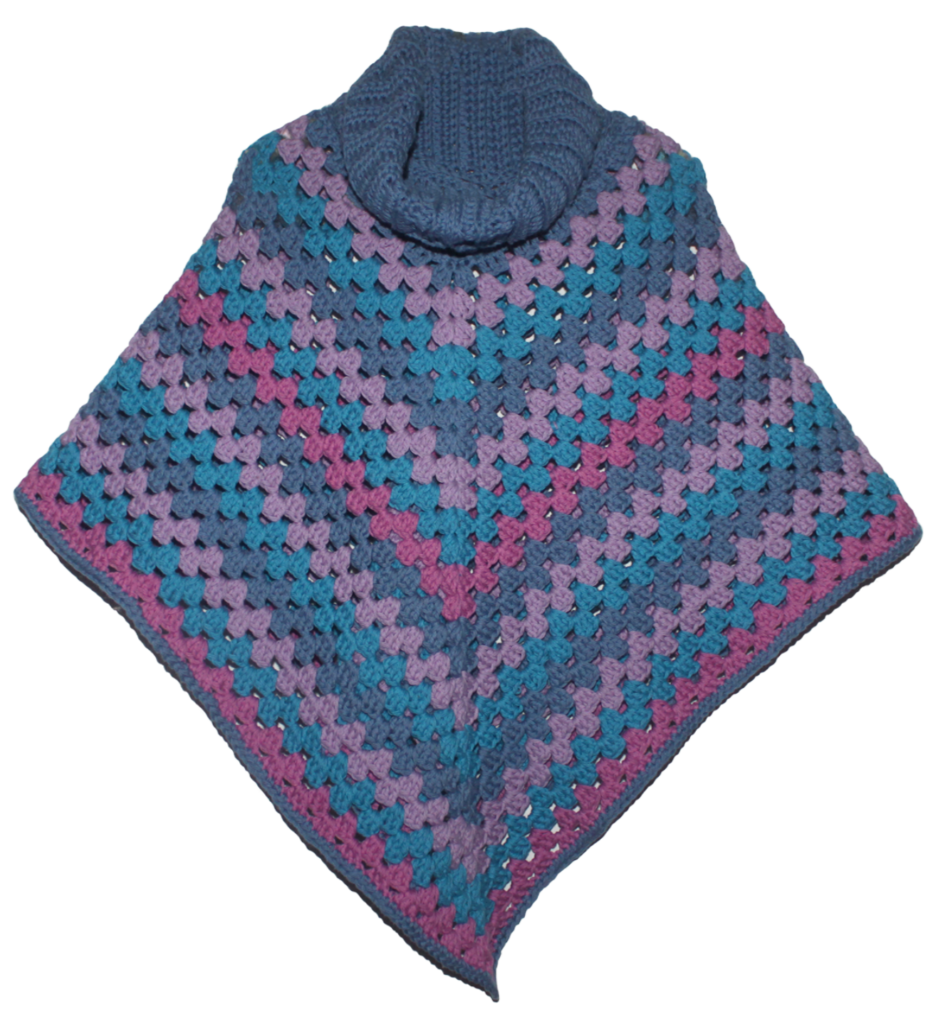 Practically Perfect Poncho Free Crochet Pattern