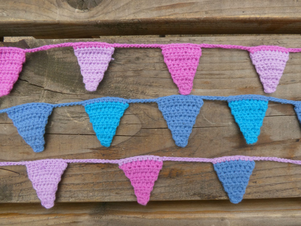 Colourful Crochet Bunting